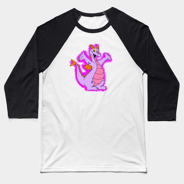 Figment Baseball T-Shirt by LuisP96